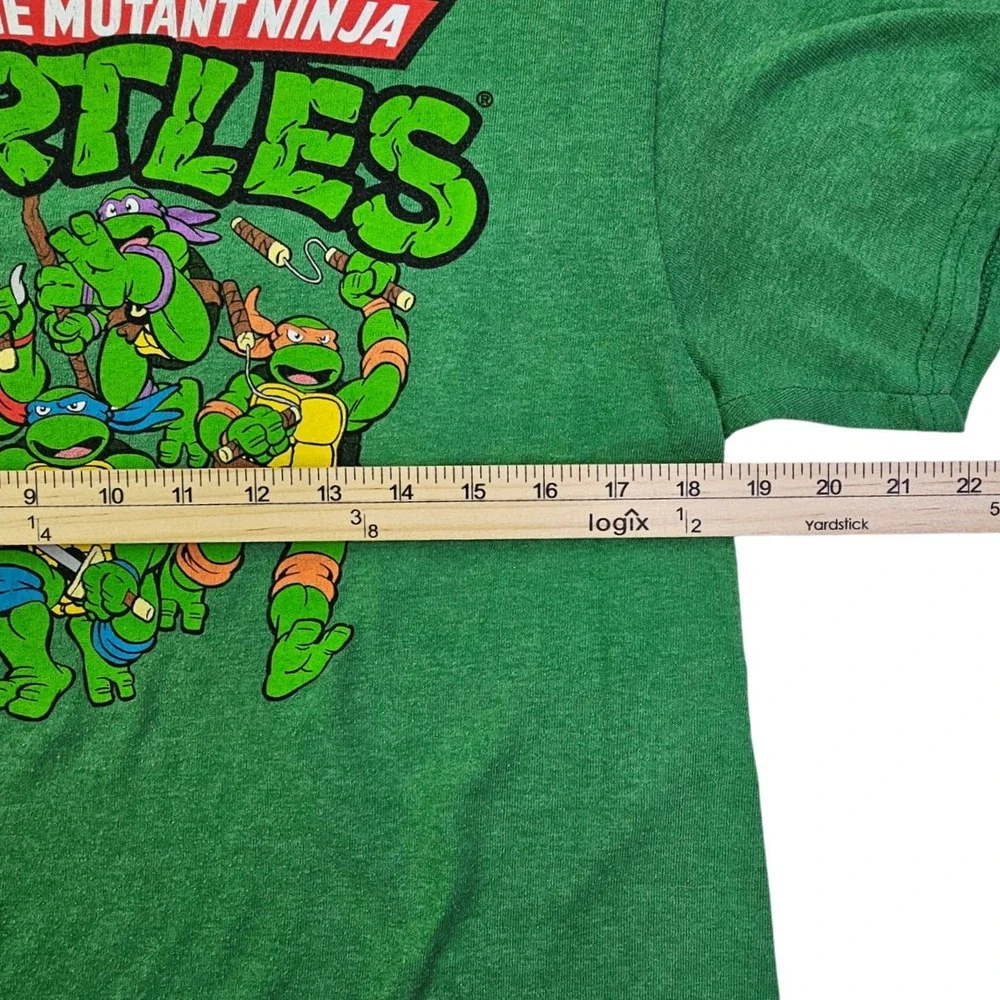 Teenage Mutant Ninja Turtles T-Shirt Nickelodeon Green Mens‎ Size M - Picture 5 of 6